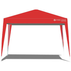 FreeCamp Girona AND1026 240x240cm Pe Tente-KIRMIZI