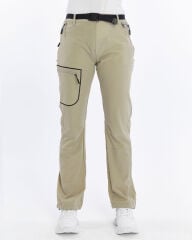 Mapamyumco Quick Dry Trekking Kadın Pantolon-BEJ