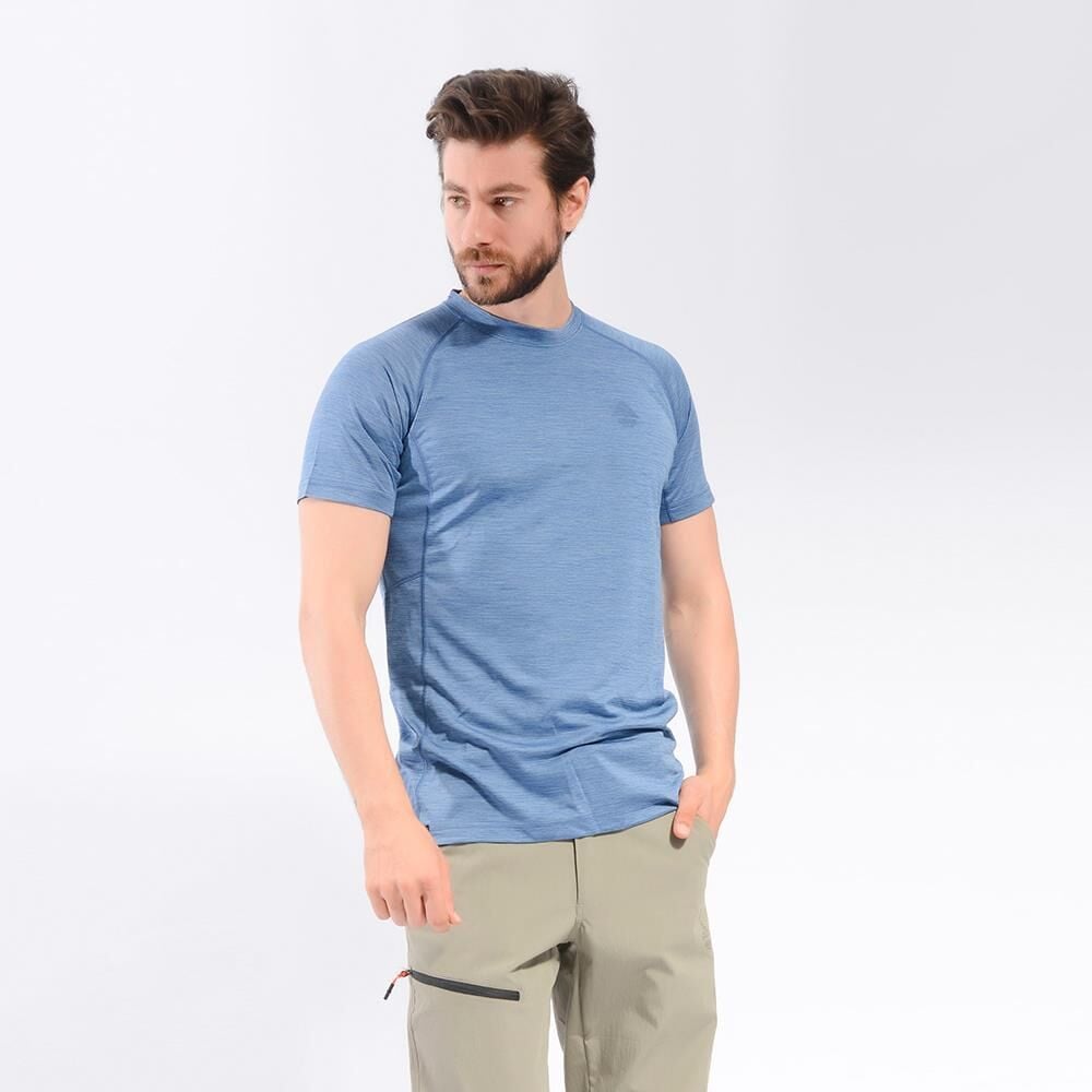 Berg Nahanni Erkek T-Shirt M - Mavi