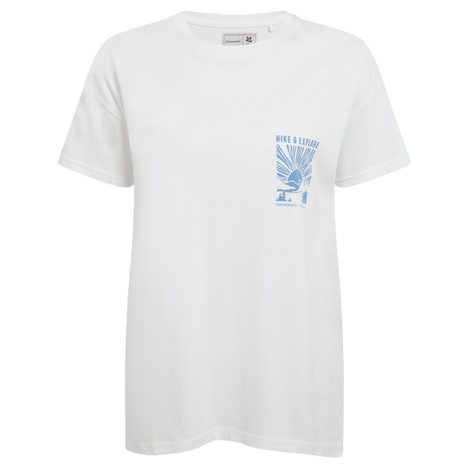 Craghoppers Bistort SS Kadın T-Shirt-BEYAZ