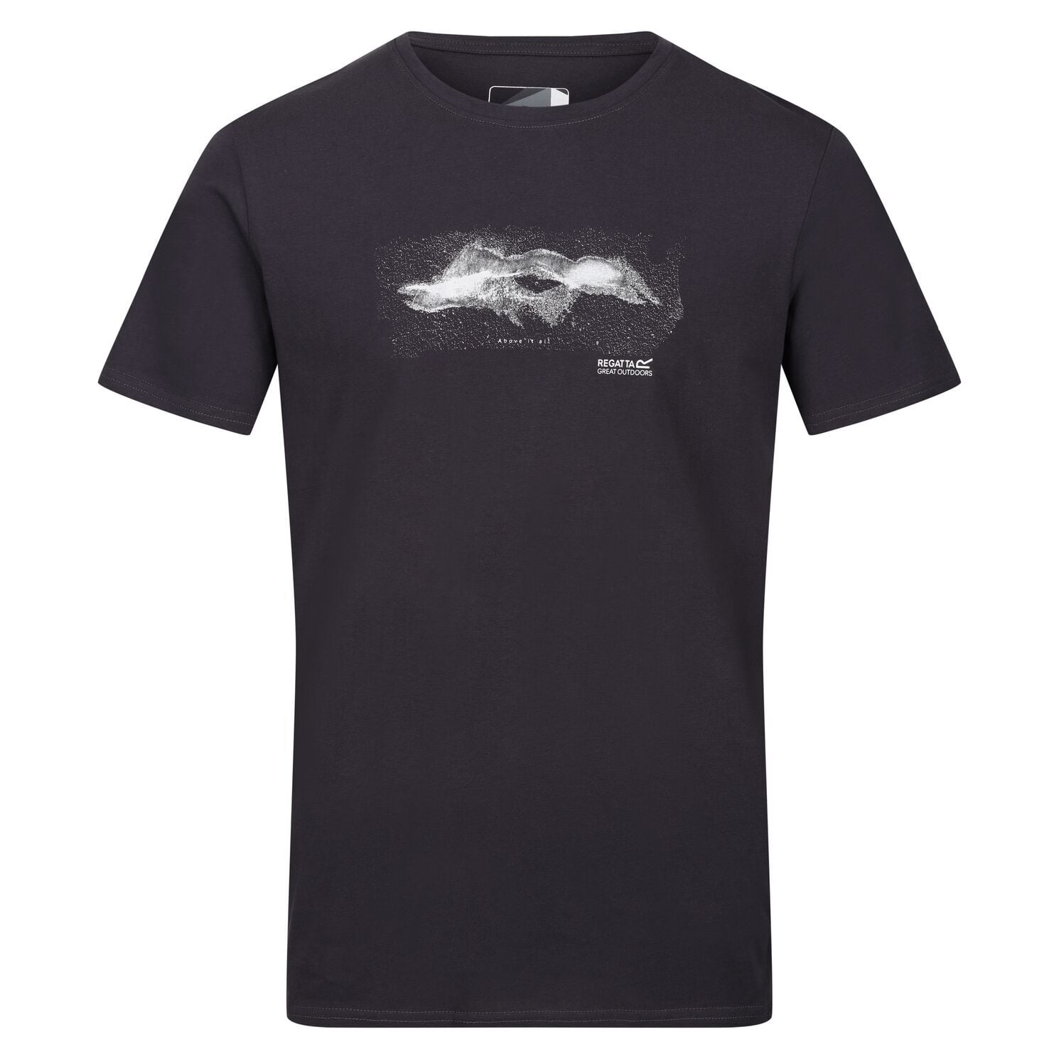 Regatta Breezed III Erkek T-Shirt-GRİ