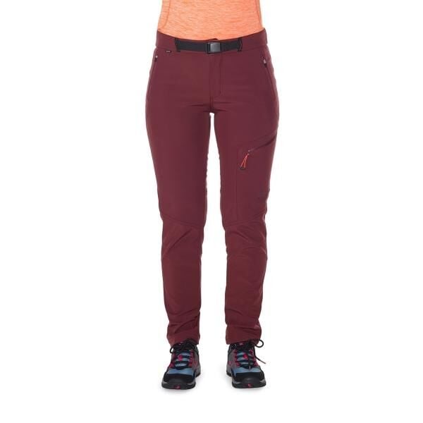 Berg Midi Trekking Kadın Pantolon XL - BORDO