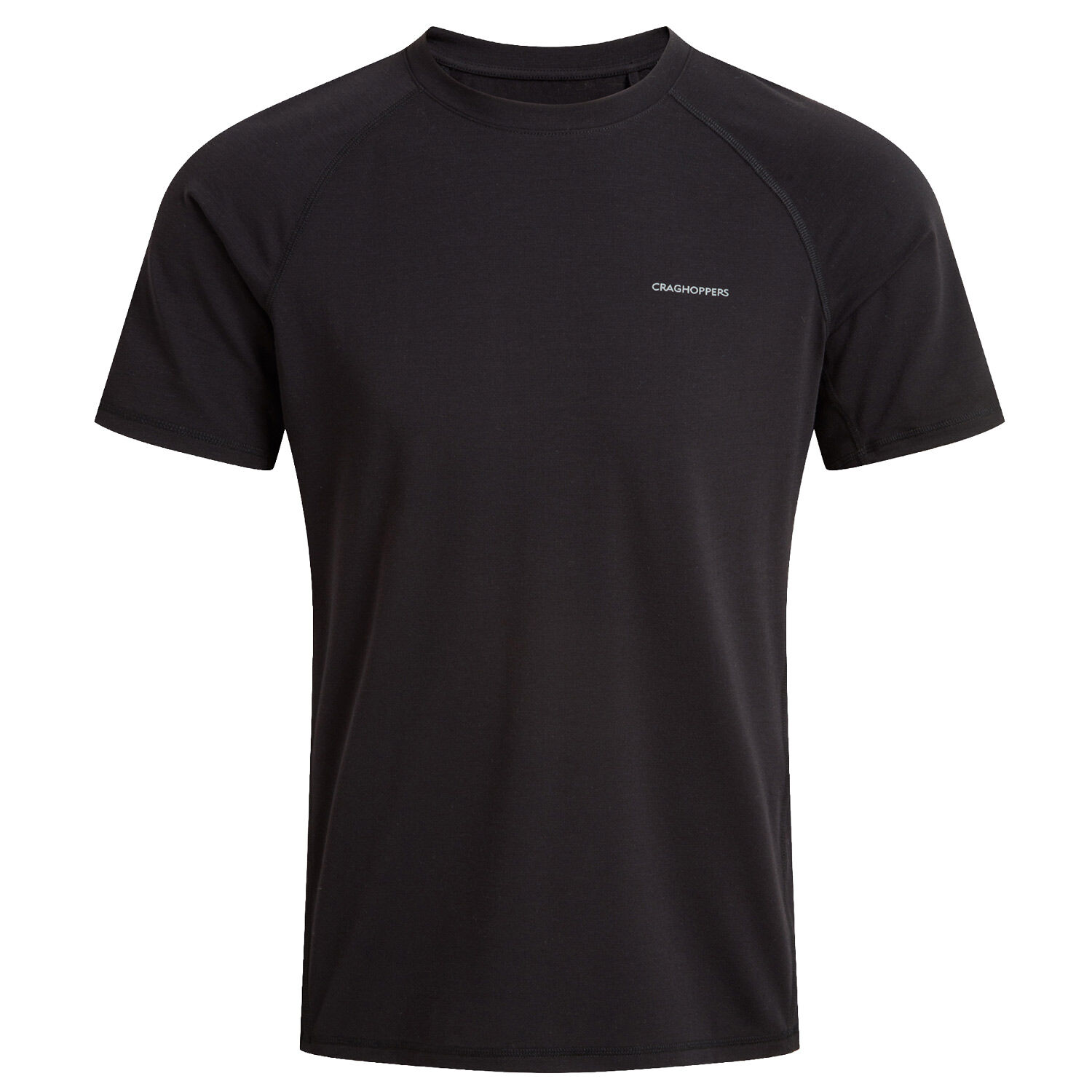 Craghoppers Dynamic SS Erkek T-Shirt-SİYAH