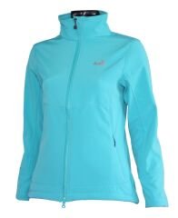 A&C II Kadın Softshell Ceket Turkuaz
