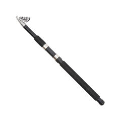 FreeCamp Patriot 330cm Teleskobik Olta Kamışı-SİYAH